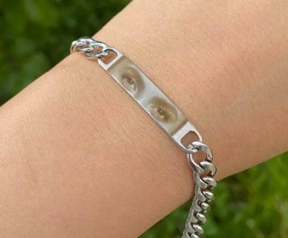 Engraved Eye Bracelet