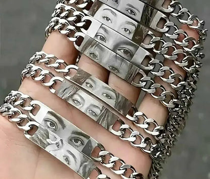 Engraved Eye Bracelet