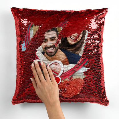 Customized Magic Pillow – Personalized Photo Cushion Gift