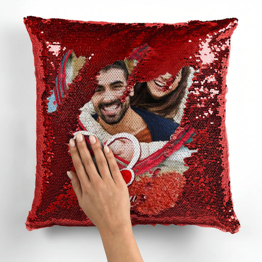 Customized Magic Pillow – Personalized Photo Cushion Gift